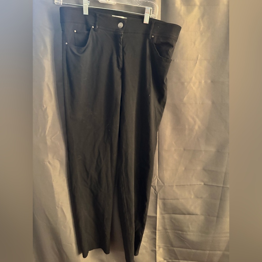 Classic Skinny Black Pants Stretchy